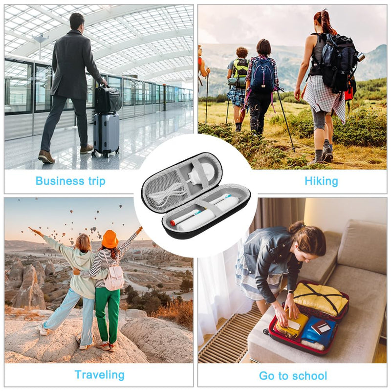 [Australia] - LOPHE Electric Toothbrush Travel Case, Dustproof Toothbrush Storage Holder, Portable Toothbrush Protective Cover Bag, Electric Toothbrush Case Container for Business Camping Travel 
