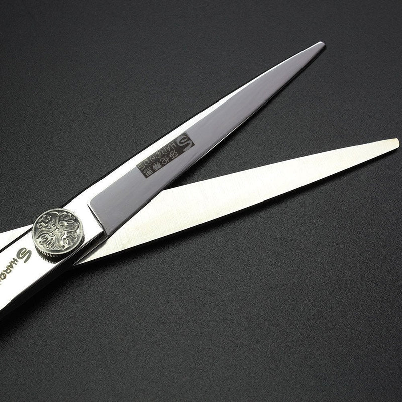 [Australia] - Hair Scissors 6 inch hairdresser professional haircut cutting and dilution hair 440c stainless steel (Cutting Scissors) Cutting Scissors 