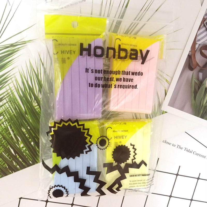 [Australia] - Honbay 48PCS Compressed Facial Sponge Sticks Round Face Sponge Pads Makeup Removal Wash Sponges for Women 