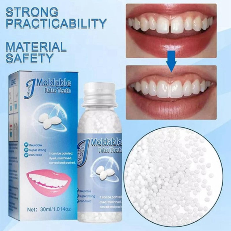 [Australia] - Tooth Filling Repair Kit,Temporary Tooth Filling for Missing Tooth,Dental Repair Tooth Filling Kit,False Teeth,Filling Kit for Teeth Repair Beads,Tooth Repair Granules,at Home Tooth Filling Kit 