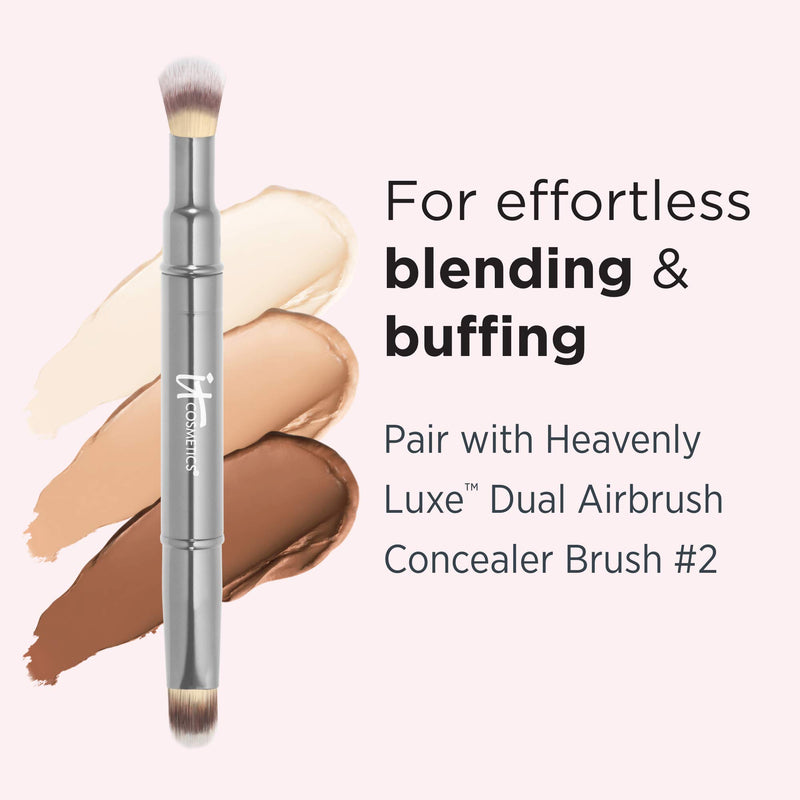 [Australia] - IT Cosmetics Bye Bye Under Eye Concealing Pot, Deep (N) - Skin-Smoothing Eye Cream & Concealer - Covers Dark Circles Without Creasing or Cracking - With Hyaluronic Acid - 0.17 oz Deep (N) 