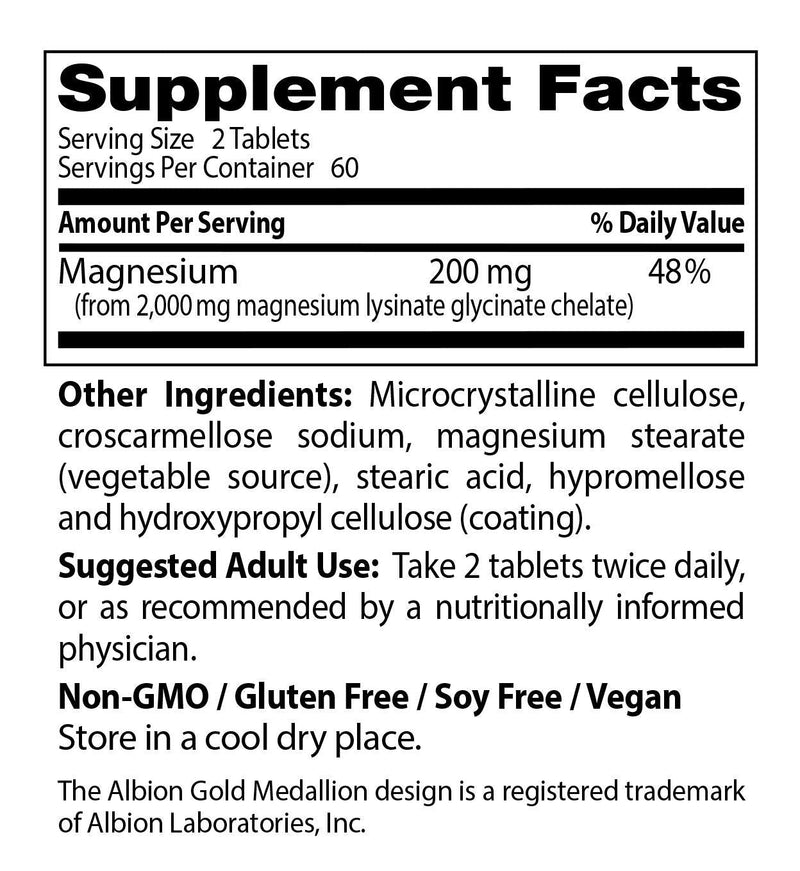 [Australia] - High Absorption Magnesium Doctors Best 120 Tabs 120 Count (Pack of 1) 