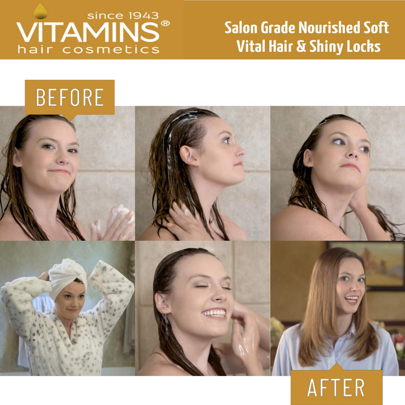 [Australia] - Vitamins Hair Mask Conditioner Keratin Treatment - Biotin Castor and Coconut Oil Deep Conditioning for Thin Fine Hair - Anti Frizz Moisturiser for Curly Straight Dry Damaged and Frizzy Hair 100 ml (Pack of 1) 