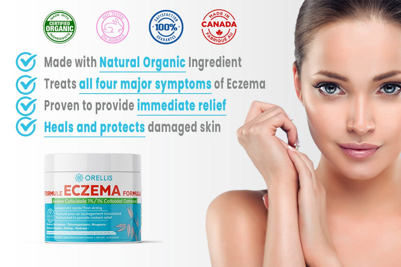 [Australia] - Orellis Natural Eczema Care with Colloidal Oatmeal, Calendula, Propolis and other plant extracts 