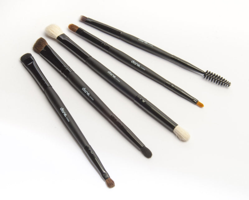 [Australia] - Diane 5Piece Double-Sided Eye Makeup Brush Set (D4390) 5-piece 