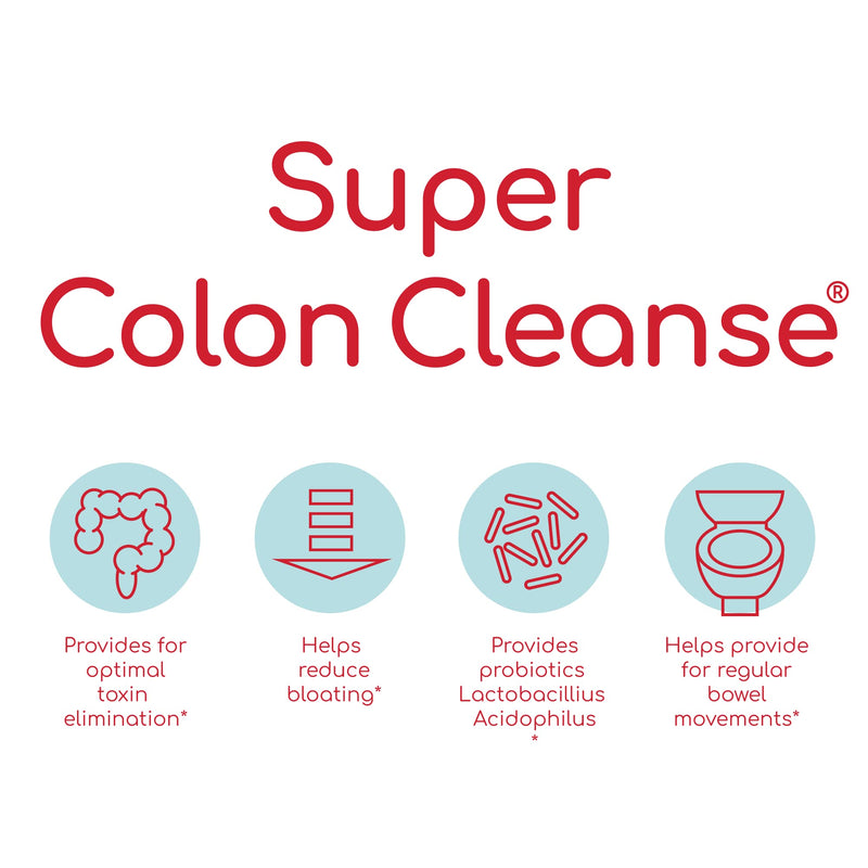 [Australia] - Super Colon Cleanse, 530mg, 240 Count (Pack of 1) 