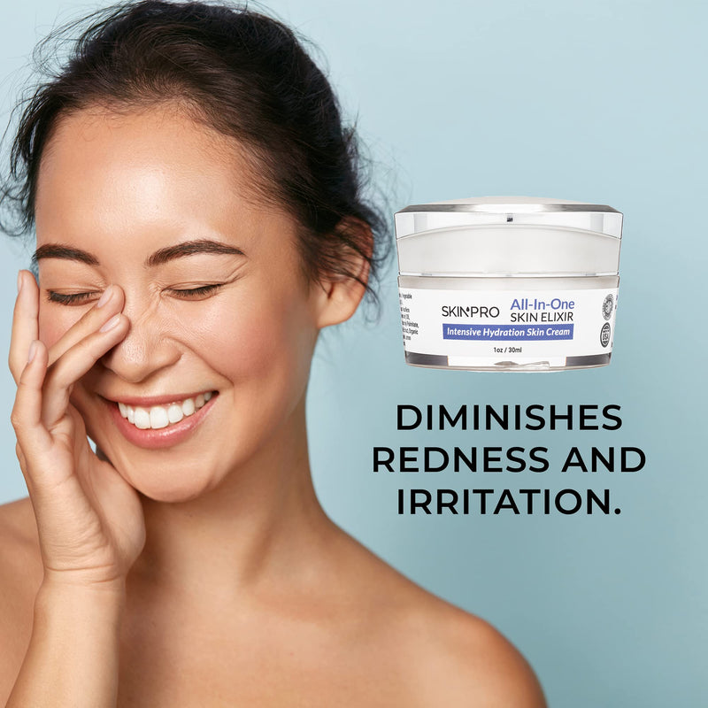 [Australia] - SkinPro All-In-One Skin Elixer Intensive Hydration Skin Cream Deep Hydrating Lotion 