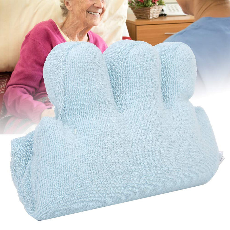 [Australia] - Cone with Finger Separator, Finger Contracture Cushion Hand & Finger Aid for Contracture & Skin Breakdown, Comfortable Protection & Finger Separation(blue) Blue 