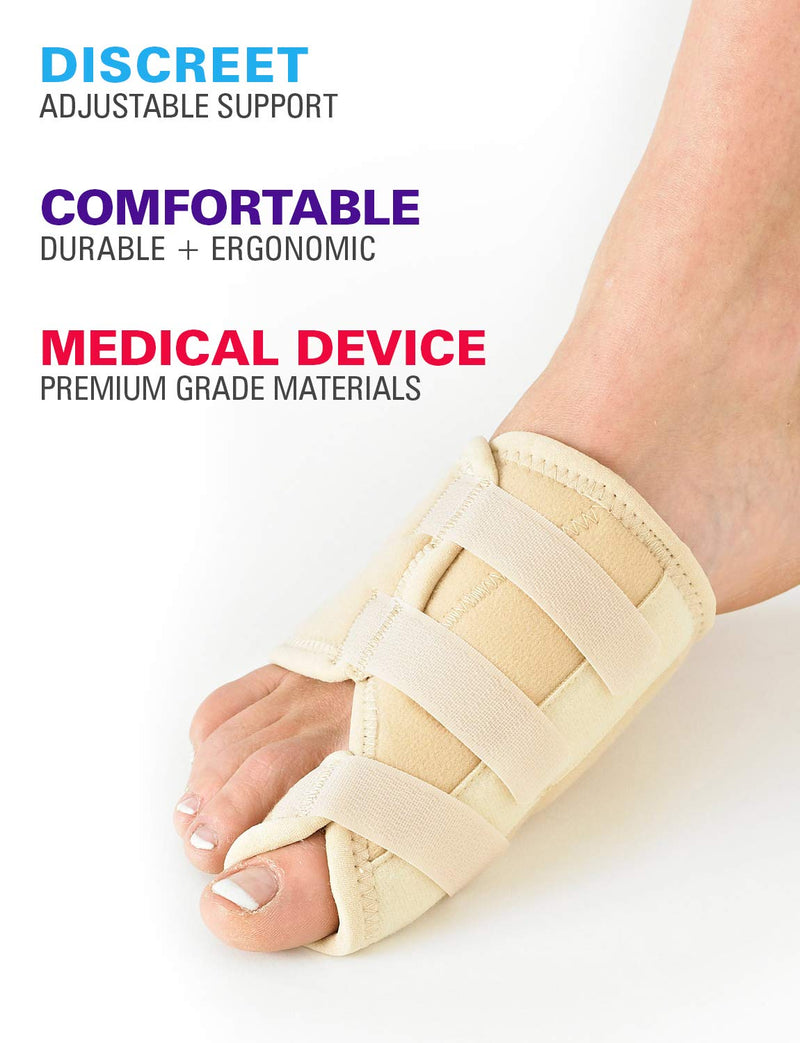 [Australia] - Neo G Bunion Corrector, Soft Support - for Big Toe Alignment, Hallux Valgus Correction, Inflammation, Pre/Post-Operative Aid - Malleable Metal Splint - Class 1 Medical Device (Left) Left 
