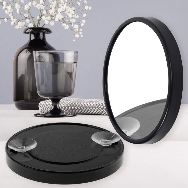 [Australia] - REVELÉ 12X Magnifying Mirror – Use for Makeup Application - Tweezing – and Blackhead/Blemish Removal –Round Mirror with 2 Suction Cups for Easy Mounting 