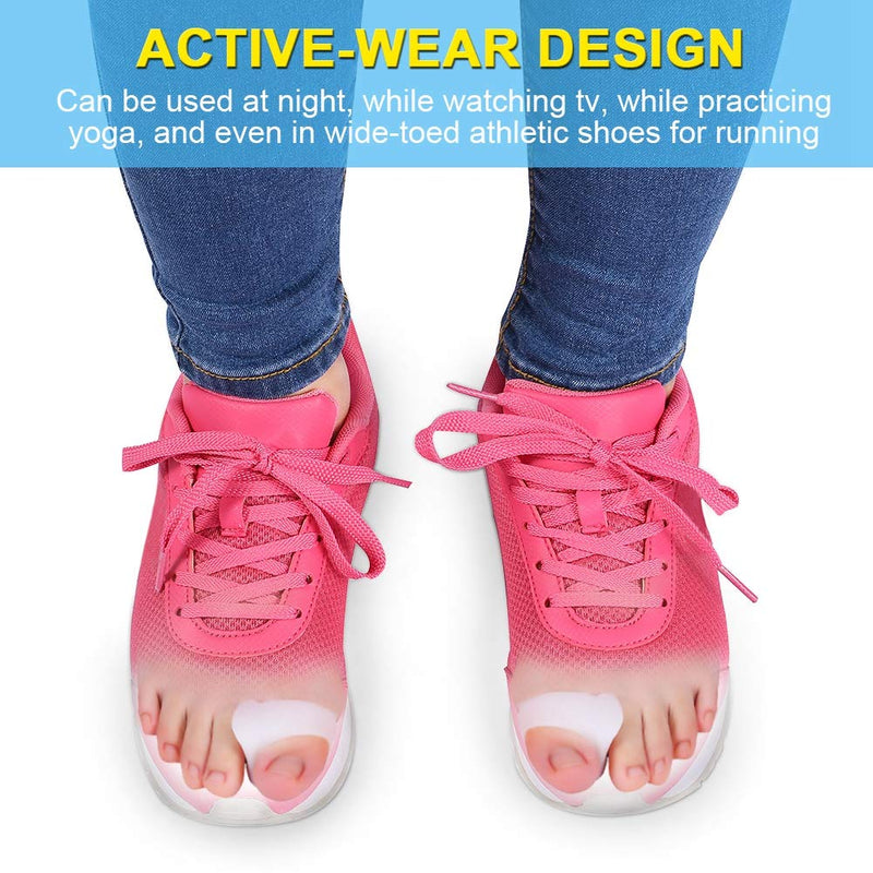 [Australia] - 9Pairs Bunion Corrector & Relief Kit Bunion Valgus Splints Protect Sleeves Toe Separators Corrector Pain Relief Toe Alignment Spreaders Separators Straightener 