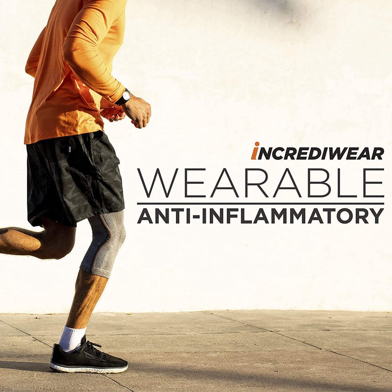 [Australia] - Incrediwear Circulation Socks – Socks for Foot Circulation (Grey, Large) Grey 