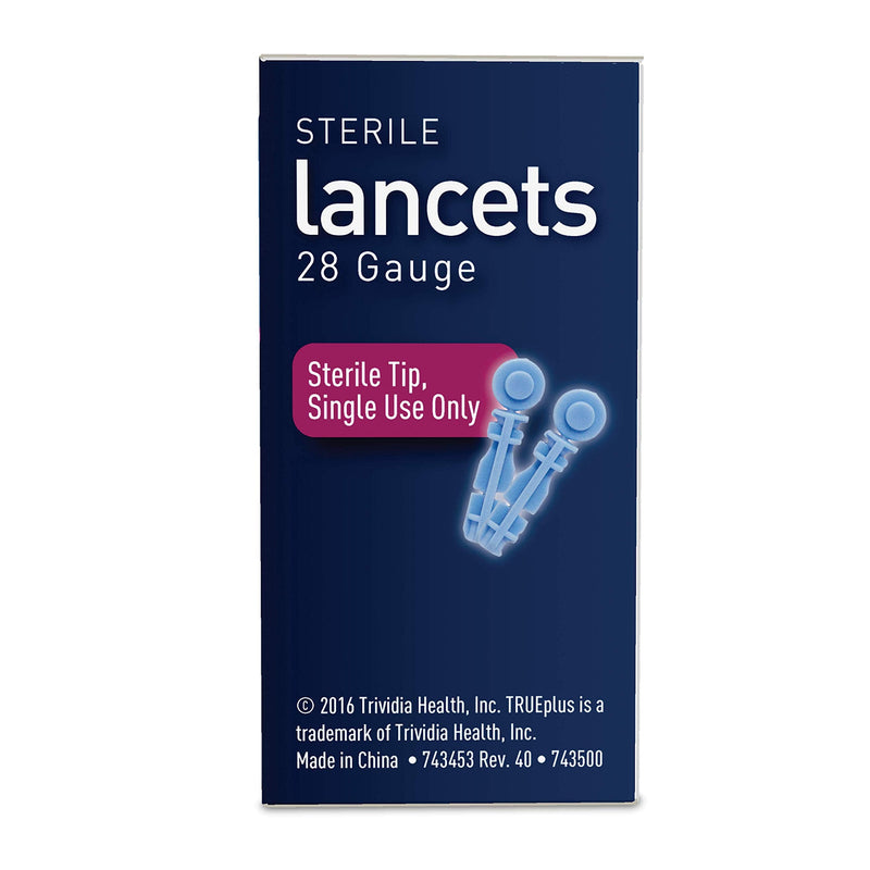 [Australia] - 3 x 100ct 28g TRUEplus® Lancets + TRUEplus® Log Book 