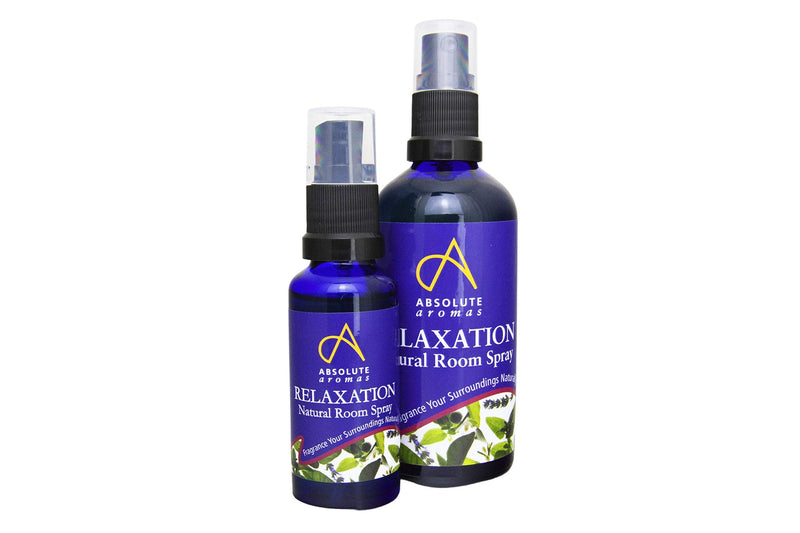 [Australia] - Absolute Aromas Relaxation Room Spray 30ml – Natural Spritzer Mist Spray with Lavender, Chamomile, Patchouli and Citrus Essential Oils 