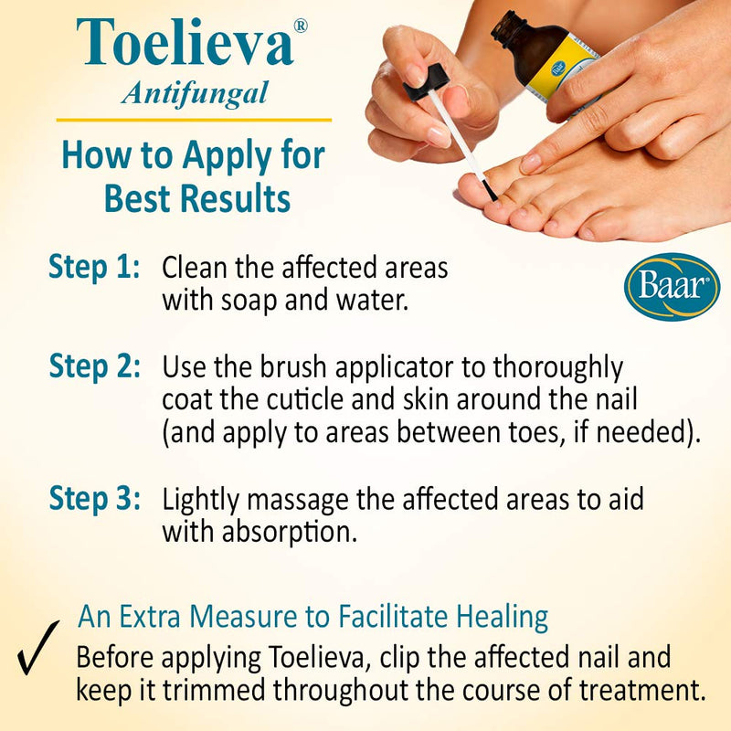 [Australia] - Toelieva Antifungal with Maximum Undecylenic Acid Fights Fungus Under/Around Toenails – 2 oz. 
