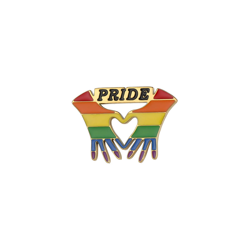 [Australia] - SUMFAN Gay Pride Pins-Pride LGBTQ Accessories Pin-Love is Love-Enamel Pins for Backpack Hat-Lapel Pins for Pride Festivals 2pcs 