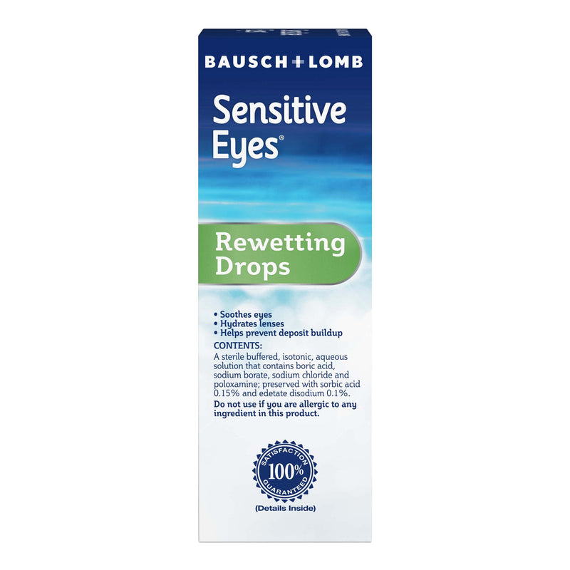 [Australia] - Contact Lens Solution by Bausch & Lomb, for Rewetting Soft Contact Lenses, 1 Fl Oz 