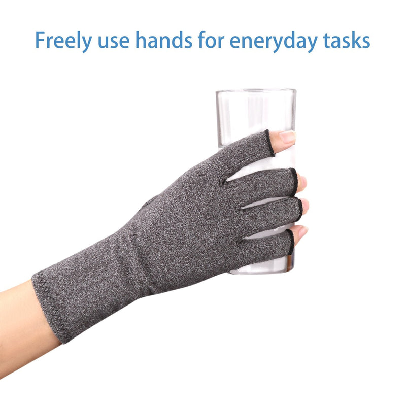 [Australia] - Arthritis Gloves by Sanbo Compression Gloves for Osteoarthritis Hand Gloves for Men & Women(Small) S 
