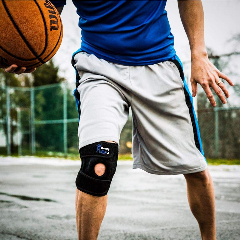 [Australia] - Winzone Knee Brace by ComfyMed Premium Adjustable Compression Support Sleeve CM-KB19 for Sport or Pain Relief 