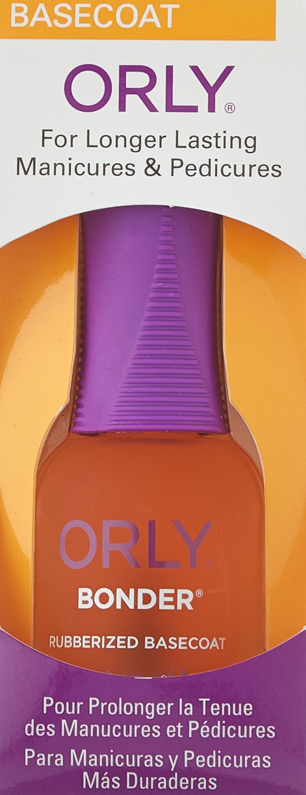 [Australia] - Orly Base Nail Coat, Bonder, 0.6 Ounce Clear 0.6 Fl Oz (Pack of 1) 