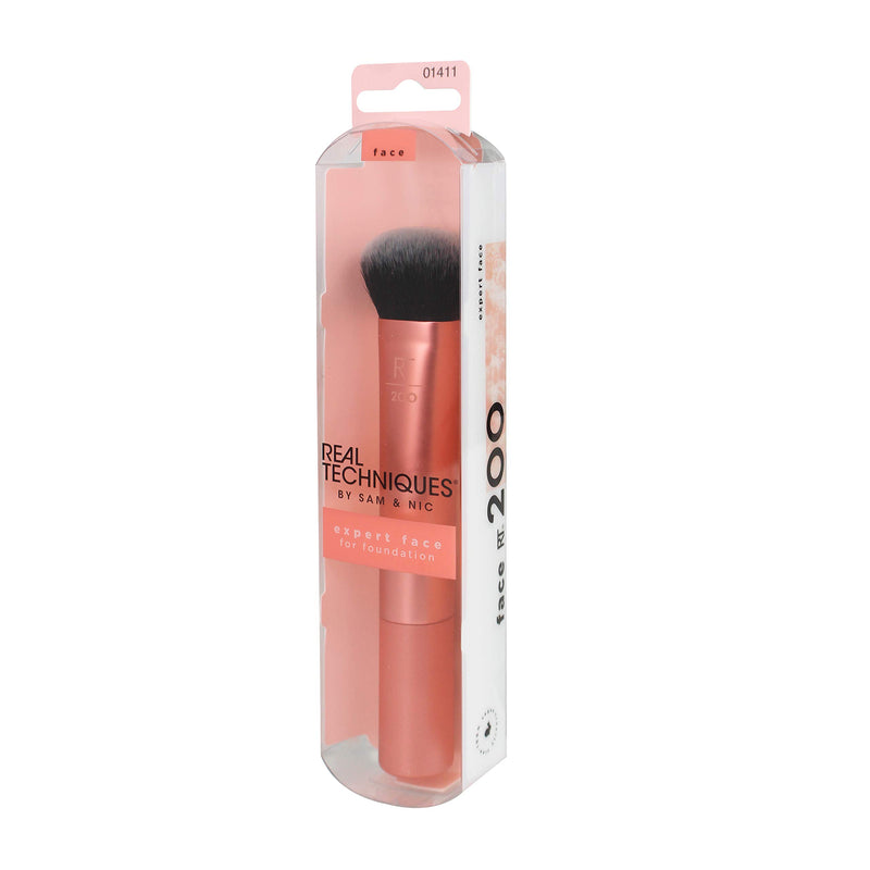 [Australia] - Real Techniques Professional Foundation Makeup Brush, For Even Streak Free Application, Packaging May Vary 