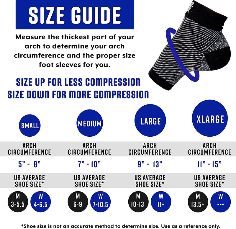 [Australia] - Bitly Plantar Fasciitis Socks for Women & Men - Best Foot & Ankle Compression Sleeve, Brace for Everyday Use - Provides Arch Support & Heel Pain Relief (Gray, Medium) Gray 1 
