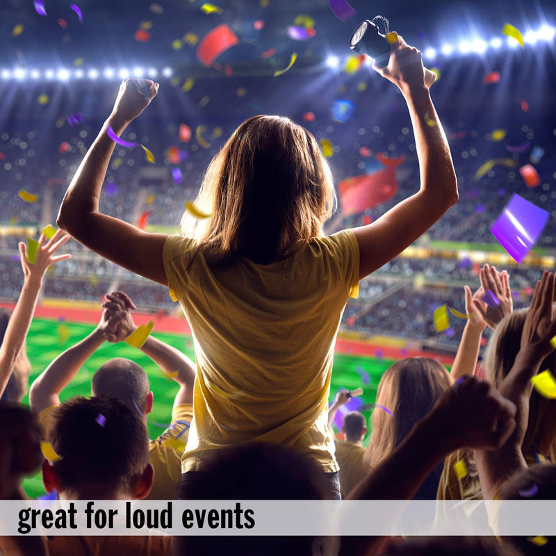 [Australia] - Mack's High Fidelity Ear Plugs for Concerts, Musicians, Motorcycles, Noise Sensitivity - 1 Pair (2 Comfort Tip Sizes) - Clear Hear Plugs with Case 