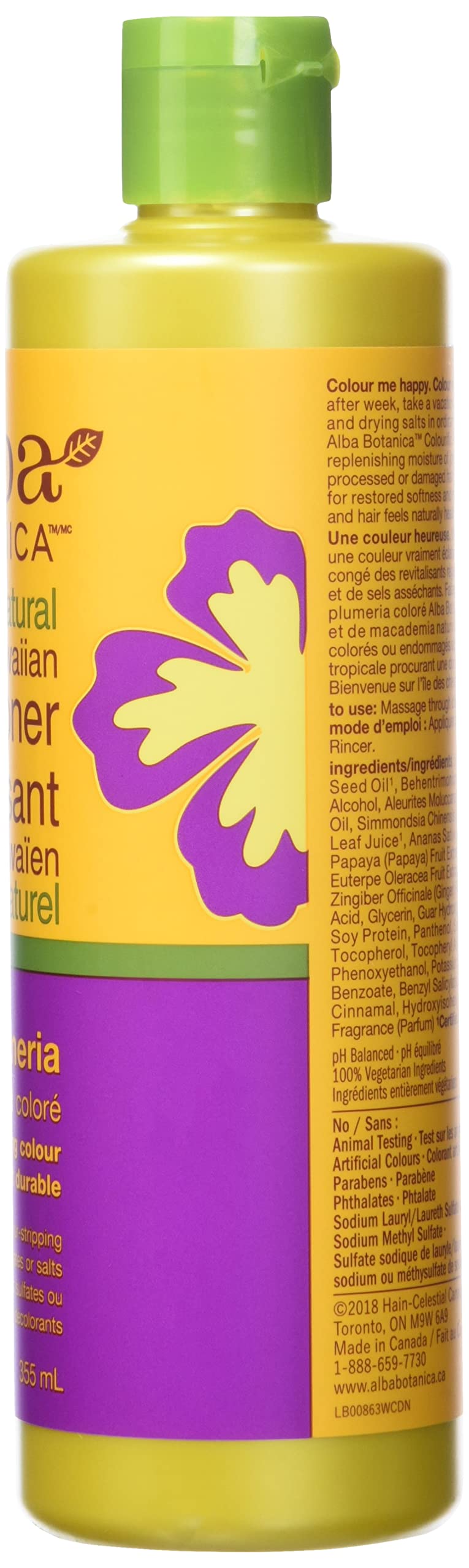 [Australia] - Alba Botanica Hawaiian, Plumeria Conditioner, 12 Ounce 