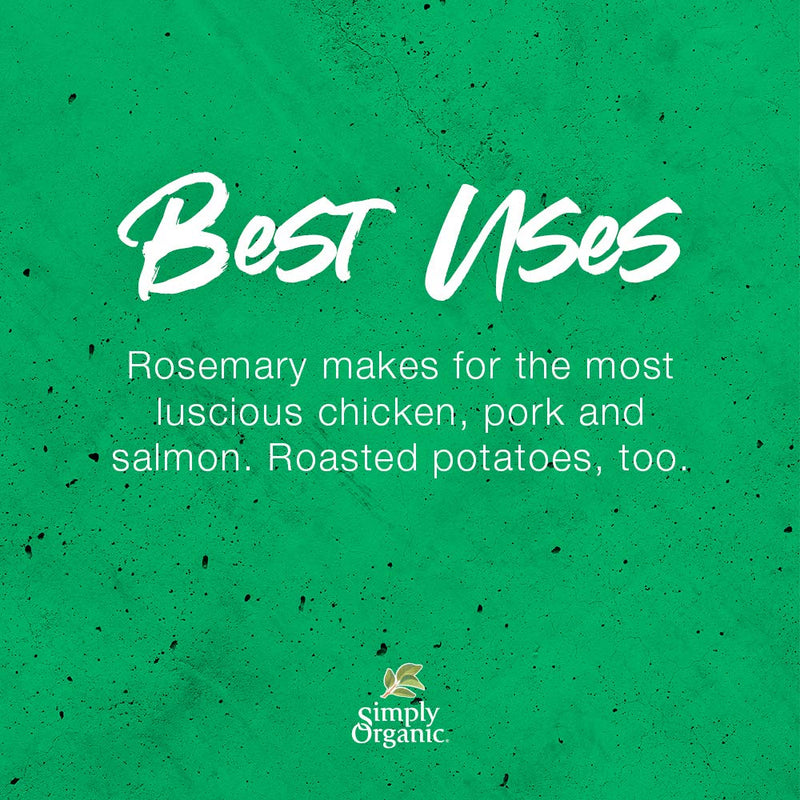 [Australia] - Simply Organic Whole Rosemary Leaf 1.23oz 1.23 Ounce (Pack of 1) 