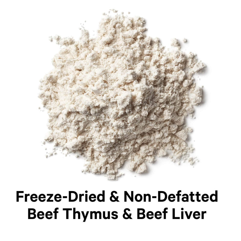 [Australia] - Codeage Grass Fed Beef Thymus Supplement - Freeze Dried, Non-Defatted, Desiccated Beef Thymus & Liver Pills Glandulars Meat – Pasture Raised Argentina Beef Vitamins for Thymus - Non-GMO -180 Capsules 