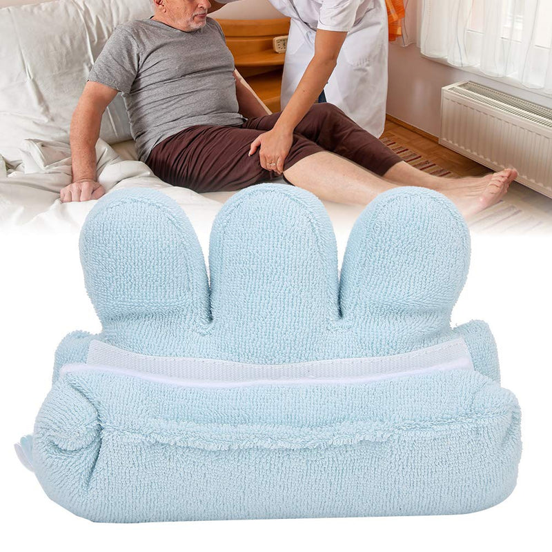 [Australia] - Cone with Finger Separator, Finger Contracture Cushion Hand & Finger Aid for Contracture & Skin Breakdown, Comfortable Protection & Finger Separation(blue) Blue 