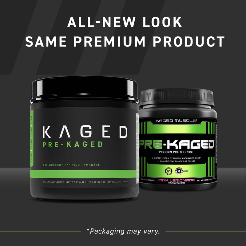 [Australia] - Pre Workout Powder; KAGED MUSCLE Preworkout for Men & Pre Workout Women, Delivers Intense Workout Energy, Focus & Pumps; Supplements, Berry Blast, Natural Flavors 