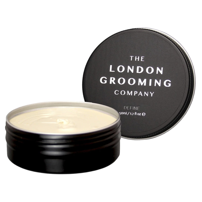 [Australia] - The London Grooming Company Paste for Men - Very Strong Hold and Natural Shine Finish - 50 ml Water Based Men's Hair Product, Easy to Wash Out - Oud Wood Scent 50 ml (Pack of 1) 