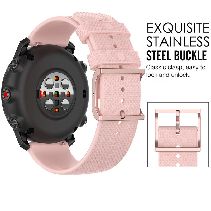 [Australia] - Band for Polar Vantage M2, Quick Release Band Replacement for Polar Grit X/Vantage M/Vantage M2 Fitness Watch (No Tracker, Replacement Bands Only) 5PCS Bands-Girl 