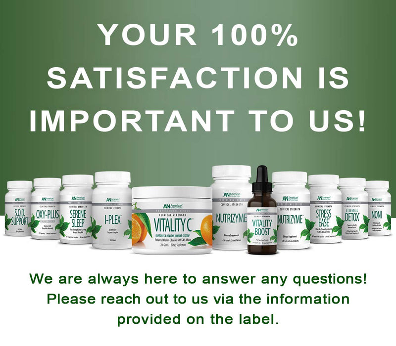 [Australia] - American Nutriceuticals – Nutrizyme – 120 Tablets – Professionally Formulated Proteolytic Enzyme Complex – Supports Immunity, Circulation & Metabolic Balance 120 Count (Pack of 1) 