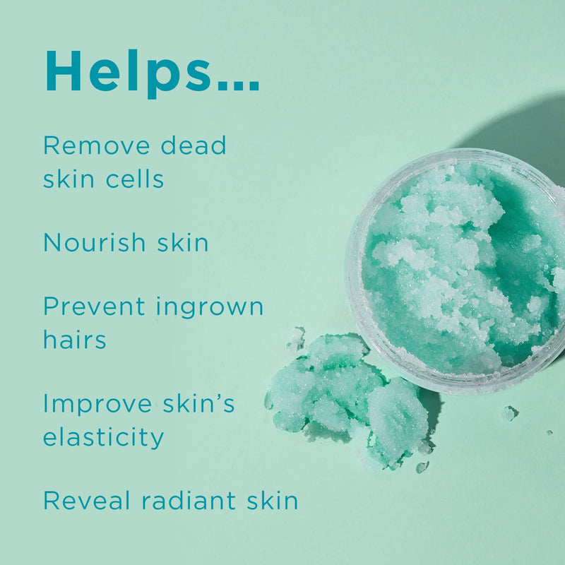[Australia] - PraNaturals Revitalising Dead Sea Body Scrub 500g, Nourishing Skin Exfoliating Salt Scrub, Rich in Natural Minerals for All Skin Types, Enriched with Mango & Kiwi Fruit Scent 