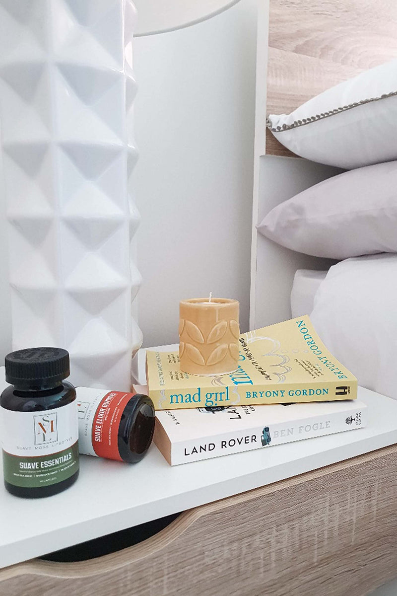 [Australia] - Suave Moss Lifestyle - Natural Sea Moss Capsules, 60 Capsules, Vegan, Bladderwrack, Burdock Root, Turmeric Capsules. Non GMO, Gluten Free. Dr Sebi… 