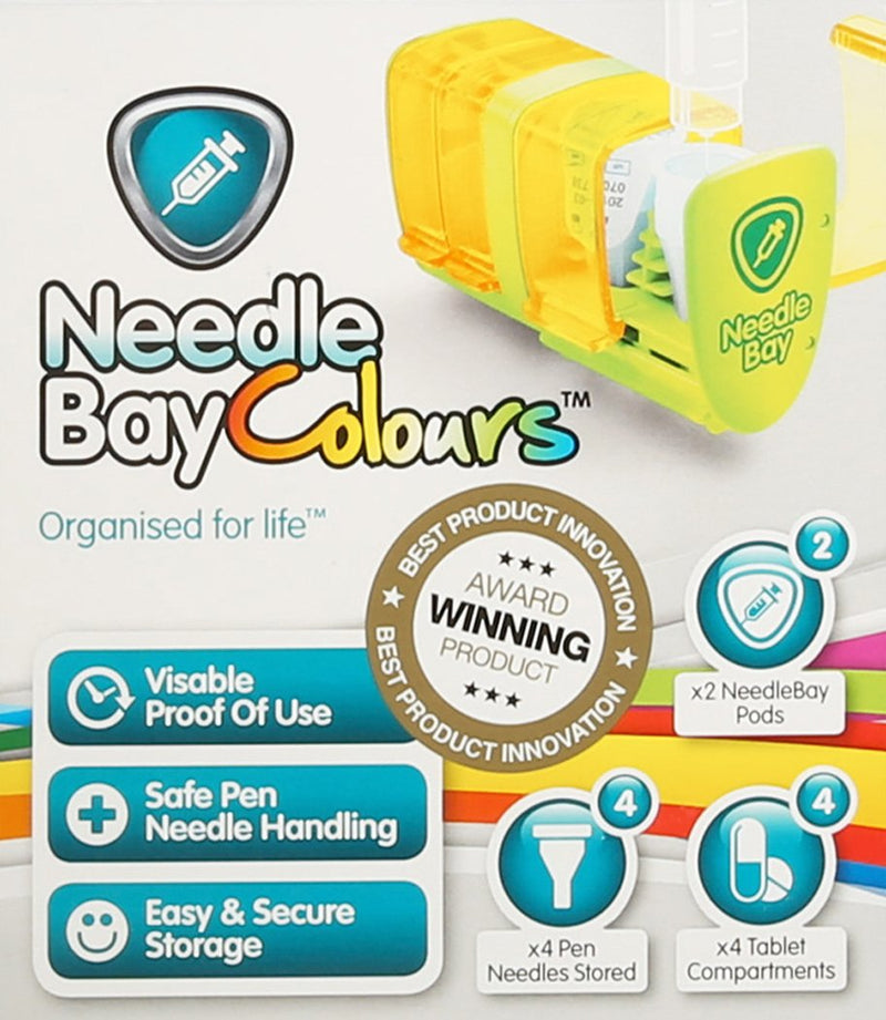 [Australia] - NeedleBay Colors 2 Diabetes Medication System, 4.48 Ounce 