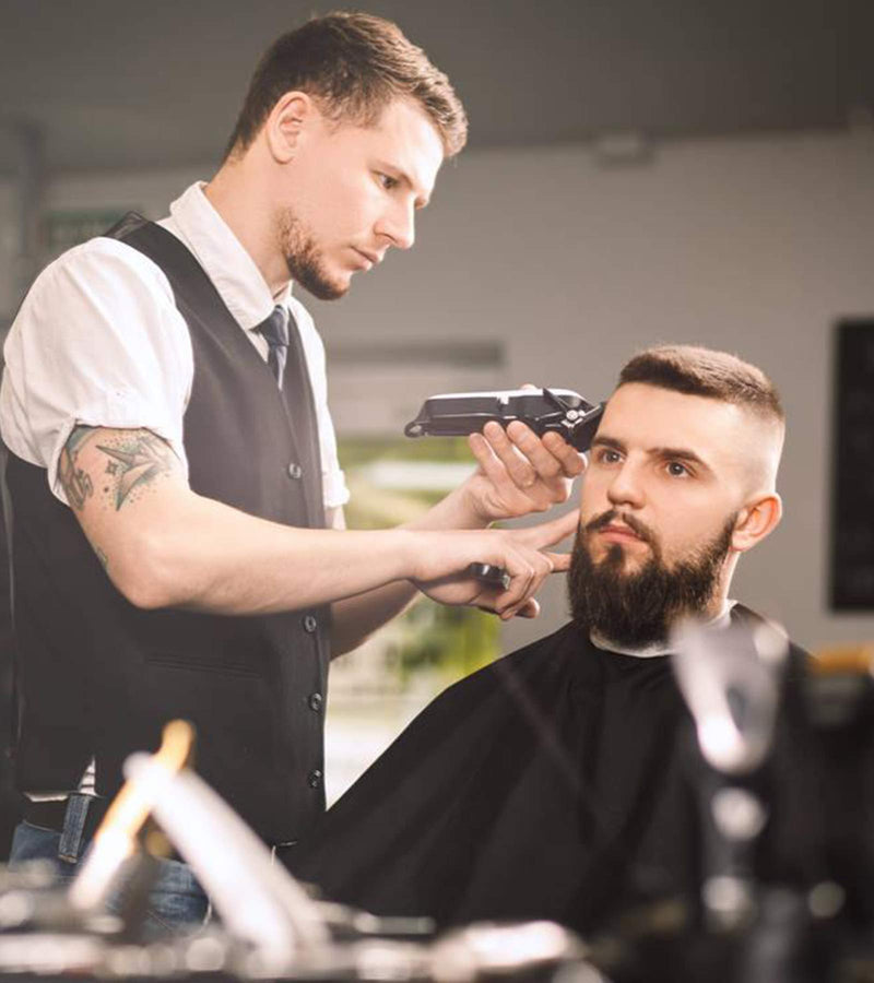 [Australia] - Makeup Cape Bibs Black Hair Salon capes Styling Shampoo Haircut Professional Short Shaving Apron Hairdressing (1PCS) 1PCS 