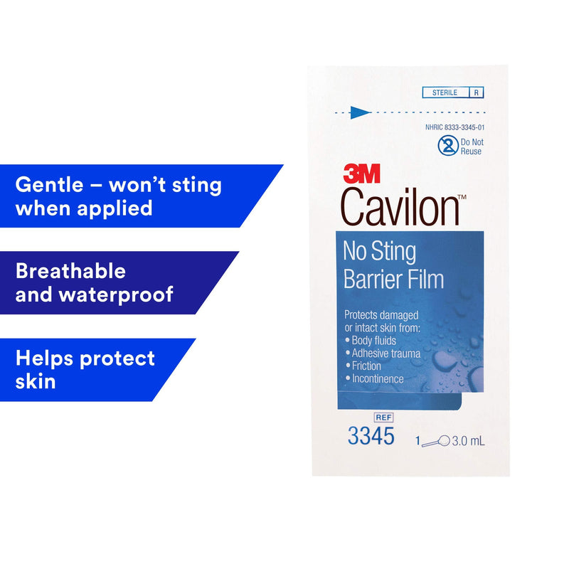 [Australia] - 3M Cavilon No Sting Barrier Film 3345, 25 Applicators 