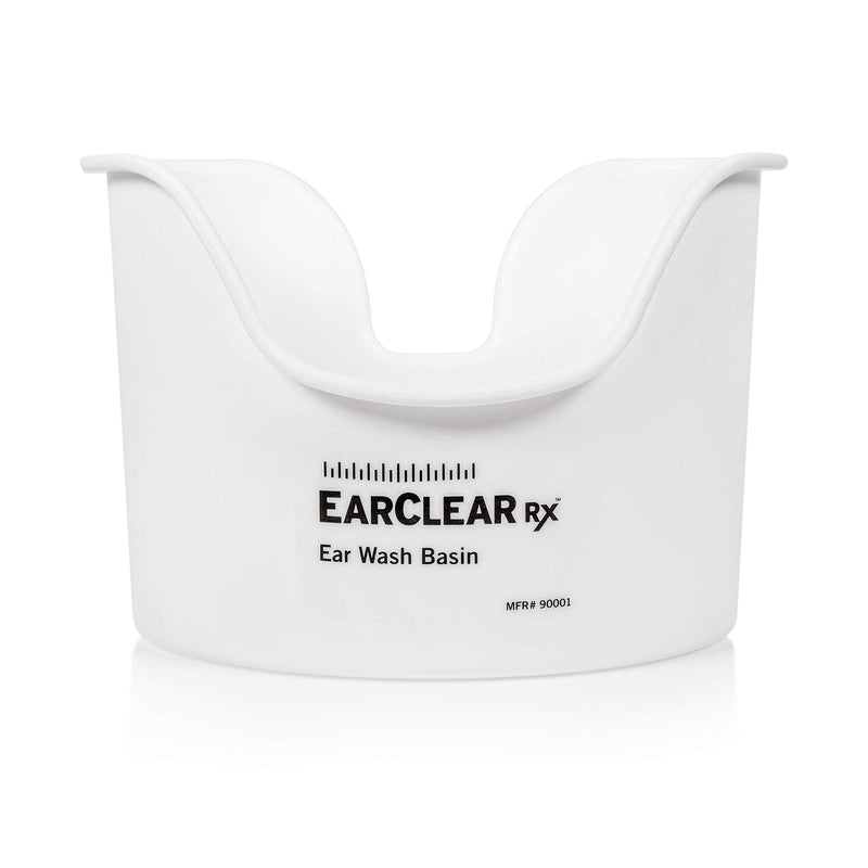 [Australia] - Earwax Flush Cleaning Kit by Nuance Medical EarClear Rx Rigid - SELF Earwax Removal kit with Otoscope Penlight, Basin and 20 Disposable Tips 20 Tips 