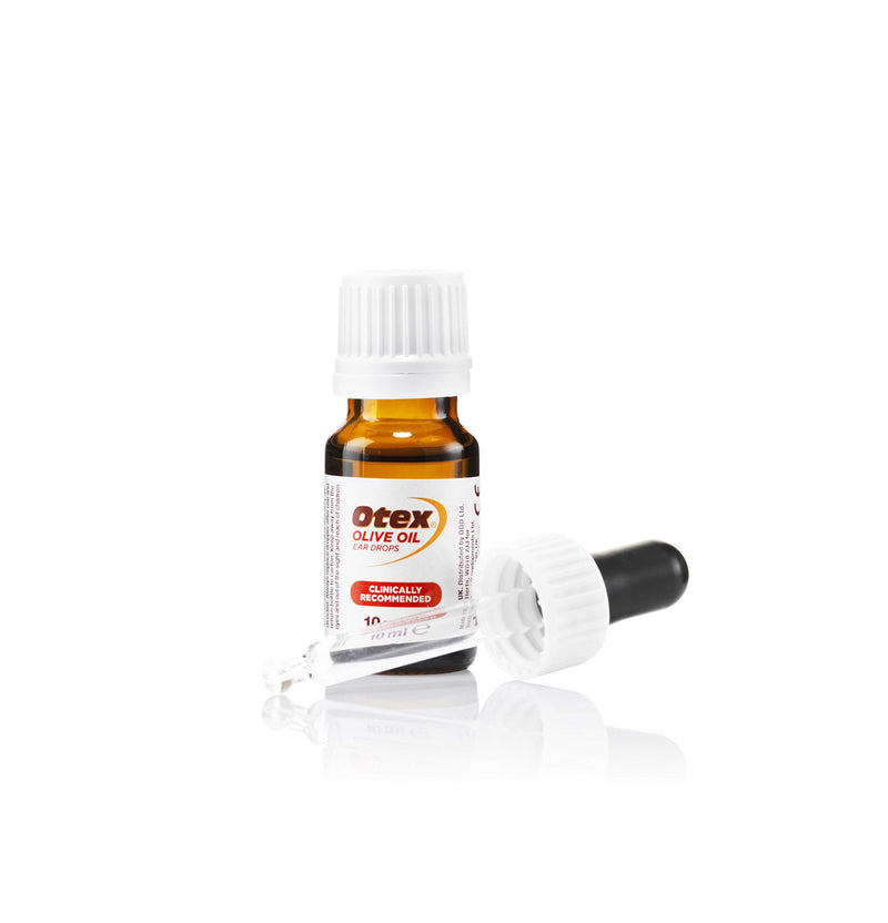 [Australia] - Otex Olive Oil Ear Drops For Natural, Gentle Removal of Excessive, Hardened Ear Wax. Bottle with Dropper Applicator, 10 ml (Pack of 1) 