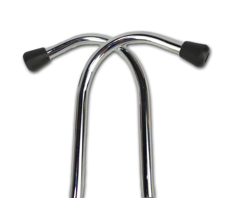 [Australia] - Lightning X Sprague Rappaport Style Dual Head Medical Stethoscope for EMT Nurse - Black 