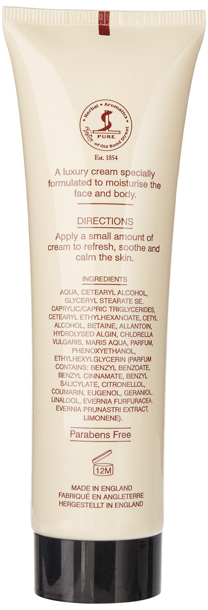 [Australia] - Taylor of Old Bond Street 75 ml Sandalwood Moisturiser Cream 