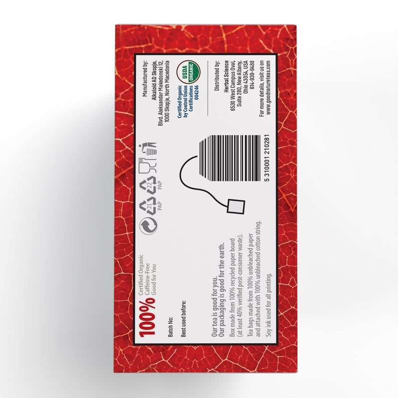 [Australia] - Good Nature Organic Rose Hips & Hibiscus Tea, 1.76 Ounce 20 Count (Pack of 1) 