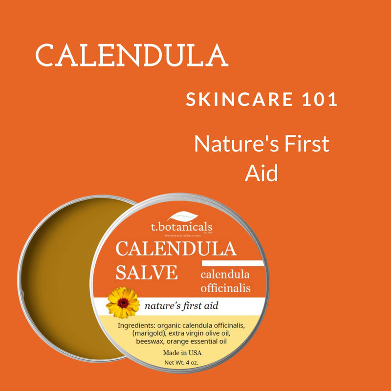 [Australia] - Calendula Salve, Skin Soothing Calendula Cream, Marigold Balm, Herbal Moisturizer Ointment for Eczema, Dry Skin, Rashes, Sunburn, Diaper Rash, Itchy Skin, Made in USA 2 Ounce 