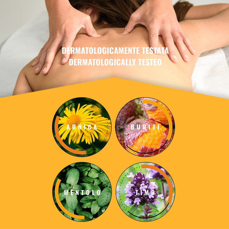[Australia] - Arnica Gel for Bruising and Swelling 100ml Extra Strong 98%, Fast Action, Made in Italy for Massage of Muscles and Joints, Natural and Dermatologically Tested Formula - Dul�c 
