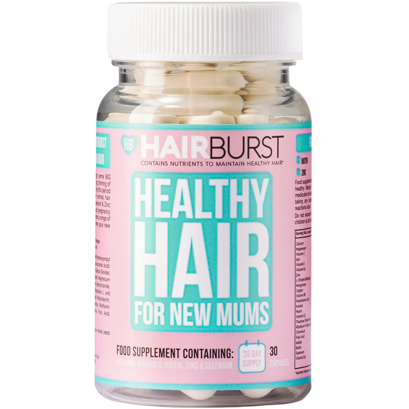 [Australia] - Hairburst Pregnancy Vitamins for Hair Growth - 1 Month Supply - 30 Capsules - Reduce Hair Loss - Faster Hair Growth - Contains Folic Acid 400 mcg 
