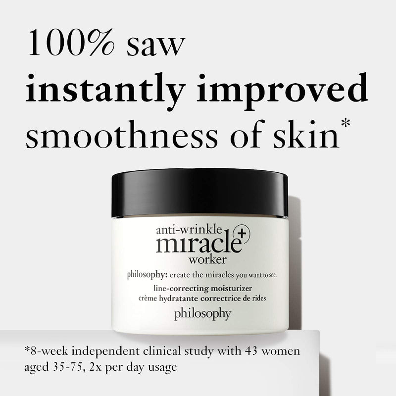 [Australia] - philosophy anti-wrinkle miracle worker day cream 60ml | moisturiser with retinol 