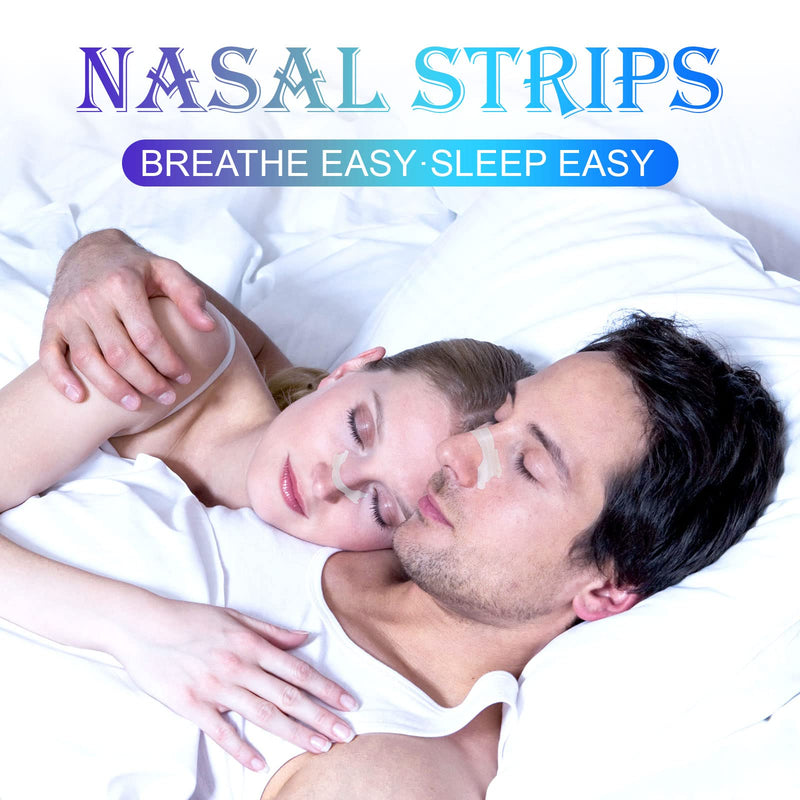 [Australia] - Nose Strips Nasal Strips to Reduce Snoring, Relieve Nose Congestion Tan, Nasal Strips for Men, Women, Anti Snoring Solution Breath & Sleep Easy 80 Count 